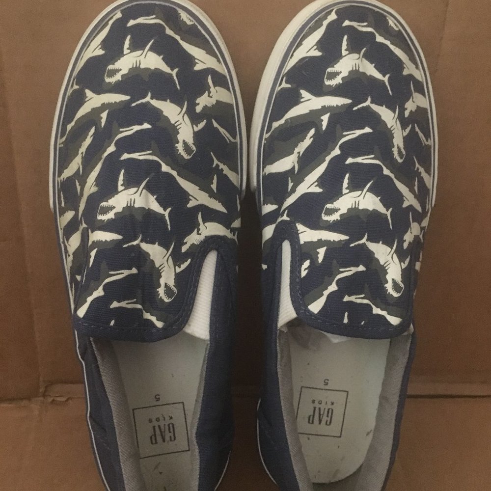 Gap Kids Glow in the Dark Shark Sneakers